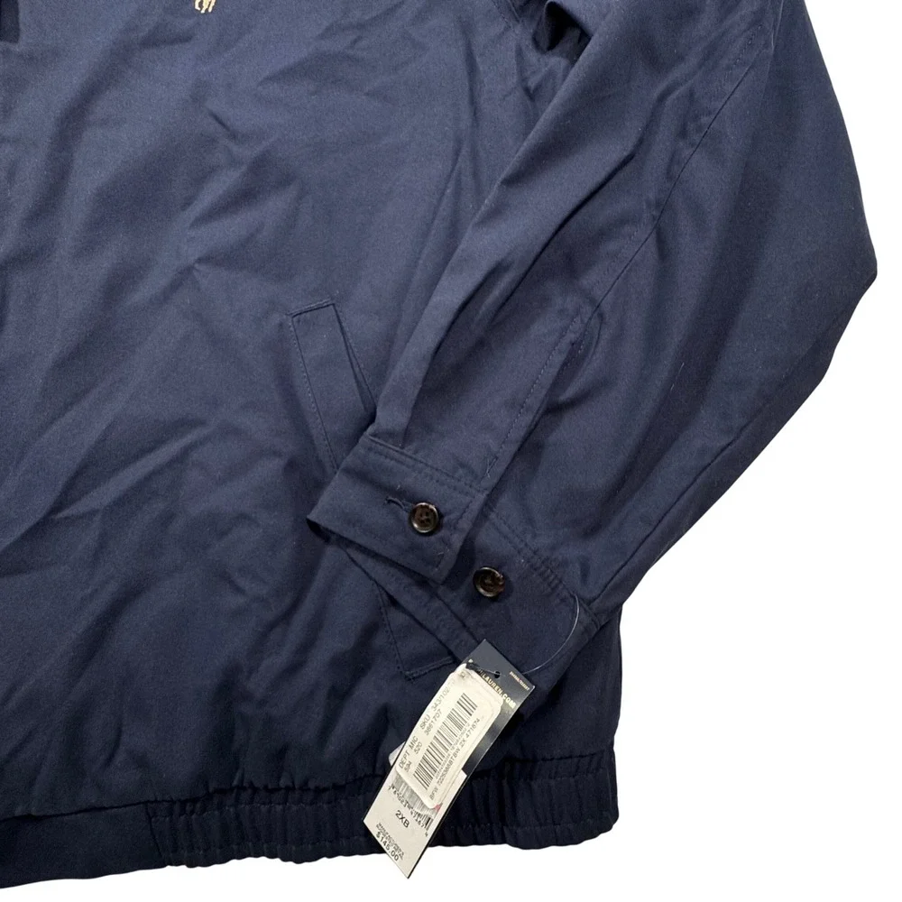 Polo Ralph Lauren Mens Bi-Swing Windbreaker Jacket Navy Blue 2XB Big & Tall NWT